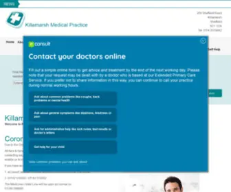 Killamarshmedicalpractice.co.uk(Killamarsh Medical Practice) Screenshot