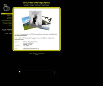 Killarneyphotographic.com(Wedding) Screenshot