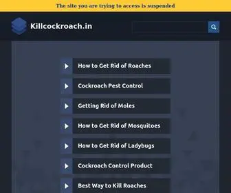 Killcockroach.in(Killcockroach) Screenshot