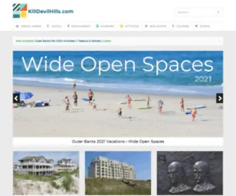 Killdevilhills.com(Kill Devil Hills) Screenshot