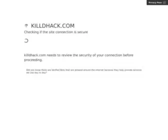 Killdhack.com(KillD) Screenshot