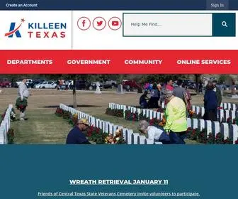 Killeentexas.gov(Killeen, TX) Screenshot