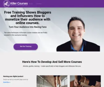Killercourses.com(Killer Courses) Screenshot