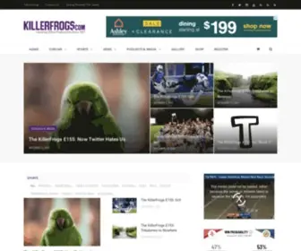 Killerfrogs.com(Lowering Office Productivity Since 1997) Screenshot