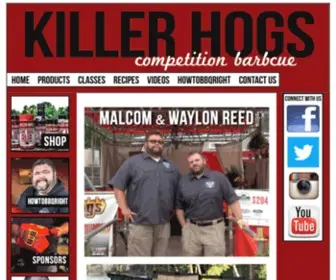 Killerhogs.com(Southern Style BBQ) Screenshot