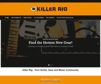 Killerrig.com(Killer rig) Screenshot