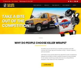 Killerwraps.net(Take A Bite Out Of Your Competition) Screenshot