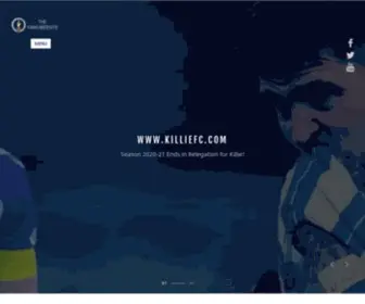 Killiefc.com(KillieFC) Screenshot