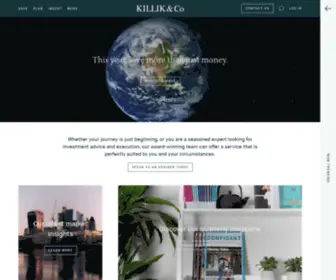 Killik.co.uk(Killik & Co) Screenshot