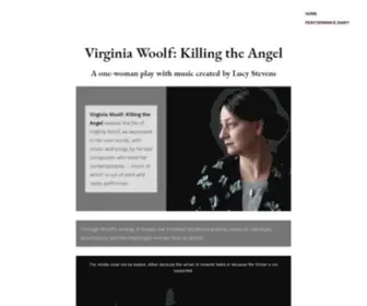 Killingtheangel.com(Virginia Woolf) Screenshot