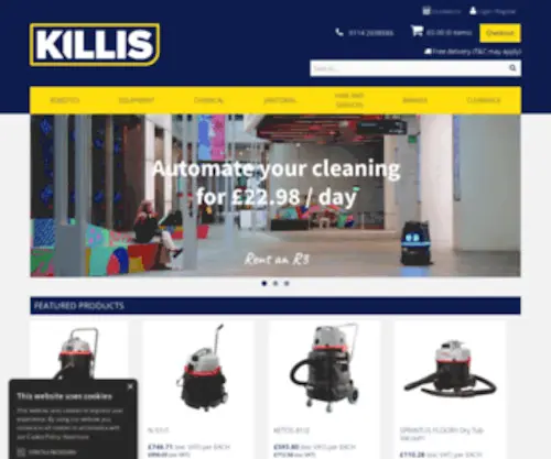 Killis.co.uk(Home) Screenshot