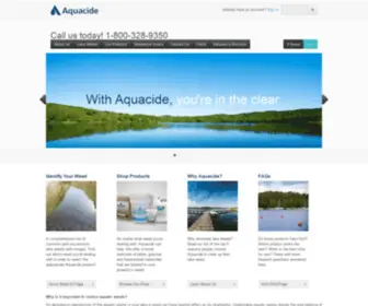 Killlakeweeds.com(Aquatic Weed Control Products for Eliminating Lake and Pond Weeds) Screenshot