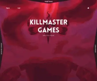 Killmastergames.com(Indie Game Developer) Screenshot
