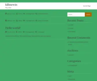 Killmewin.com(Play video) Screenshot