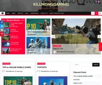 Killmonggaming.in(Where game and gamer meets) Screenshot