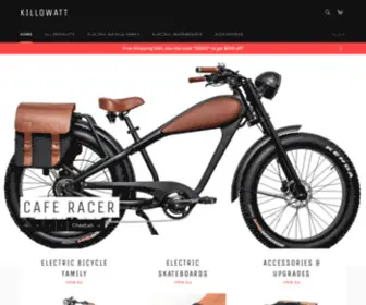 Killowatt.store(Electric Cafe Racer l Electric Folding Bicycle) Screenshot