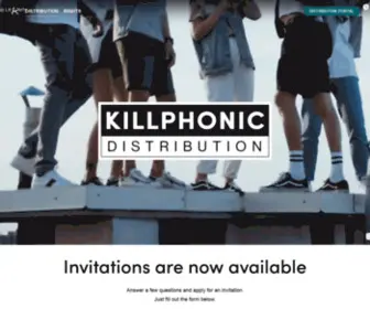 KillphoniCDistribution.com(Killphonic) Screenshot
