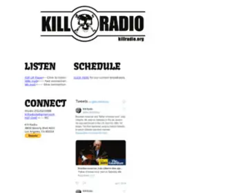 Killradio.org(Los Angeles) Screenshot