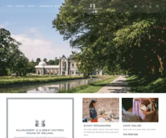 Killruddery.com(House & Gardens) Screenshot