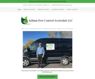 Killumpestcontrol.com(Killum Pest Control Scottsdale LLC) Screenshot