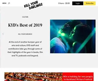 Killyourdarlings.com.au(Kill Your Darlings (KYD)) Screenshot