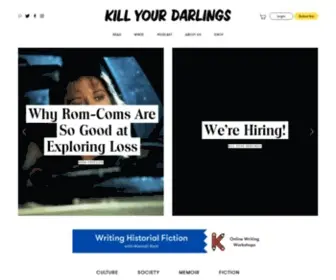 Killyourdarlingsjournal.com(Australian literary magazine of arts and culture) Screenshot