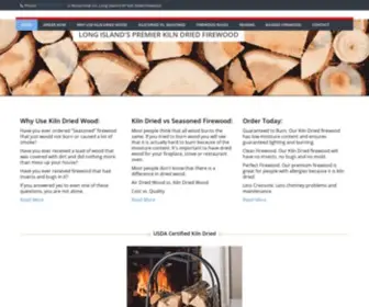 Kilndriedfirewooddelivery.com(Kiln Dried Firewood For Sale) Screenshot