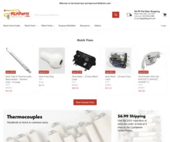 Kilnparts.com(Kiln Parts at Discount Prices) Screenshot