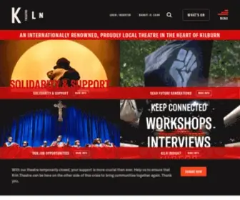 Kilntheatre.com(Kiln Theatre) Screenshot