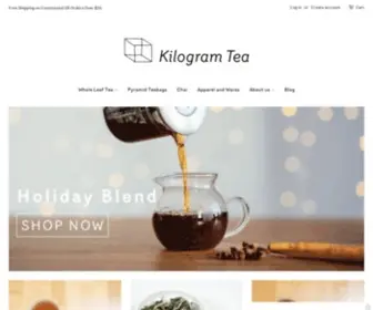 Kilogramtea.com(Kilogram Tea) Screenshot