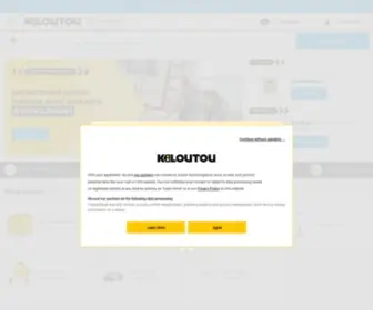 Kiloutou.fr(Location de matériel Bâtiment) Screenshot