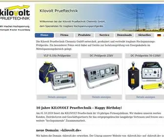 Kilovolt.de(Kilovolt) Screenshot