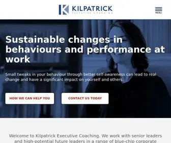 Kilpatrickexecutivecoaching.com(Sustainable changes in behaviours and performance at work) Screenshot