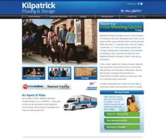 Kilpatrickmoving.com(Professional Movers) Screenshot