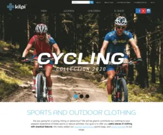 Kilpisports.com(Sports and outdoor clothing) Screenshot