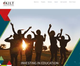 Kilt.org.za(Investing in Education) Screenshot