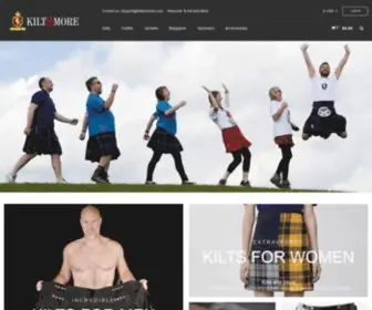 Kiltandmore.com(Kilt and More) Screenshot