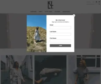 Kiltonline.co.nz(KILT Home) Screenshot