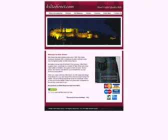 Kiltsdirect.com(My CMS) Screenshot