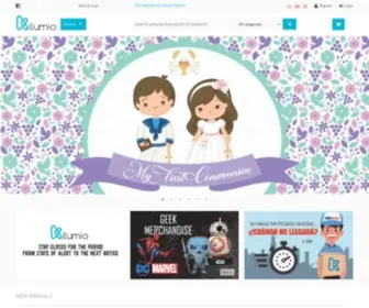 Kilumio.com(Distribuidor y Mayorista de Productos Licenciados) Screenshot