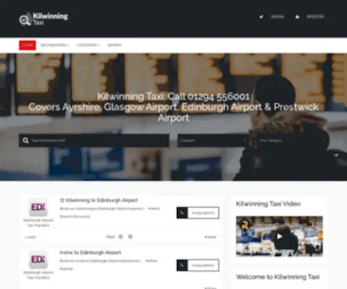 Kilwinningtaxi.com(Kilwinning Taxi) Screenshot