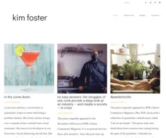 Kim-Foster.com(Welcome) Screenshot