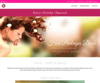 Kimayaspa.co.za(Kimaya Spa) Screenshot