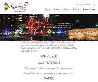 Kimballlighting.com(Kimball Lighting) Screenshot