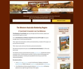 Kimberleyaustralia.com(Kimberley Australia Travel Guide) Screenshot