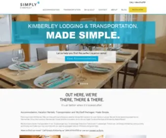 Kimberley.com(Simply Kimberley) Screenshot