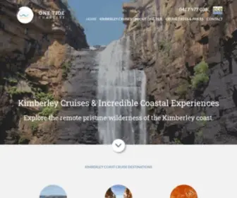 Kimberleycruise.com.au(Adventure Kimberley Cruises) Screenshot