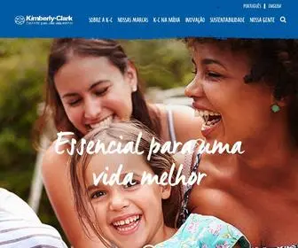 Kimberly-Clark.com.br(Kimberly Clark) Screenshot