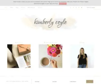 Kimberlyanncoyle.com(Kimberly Coyle) Screenshot