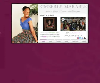 Kimberlymarable.com(Kimberly Marable) Screenshot